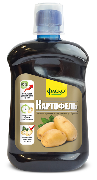 Удобрение ��рганоминеральное жидкое для картофеля ФАСКО® - где купить,инструкция по применению, описание, состав